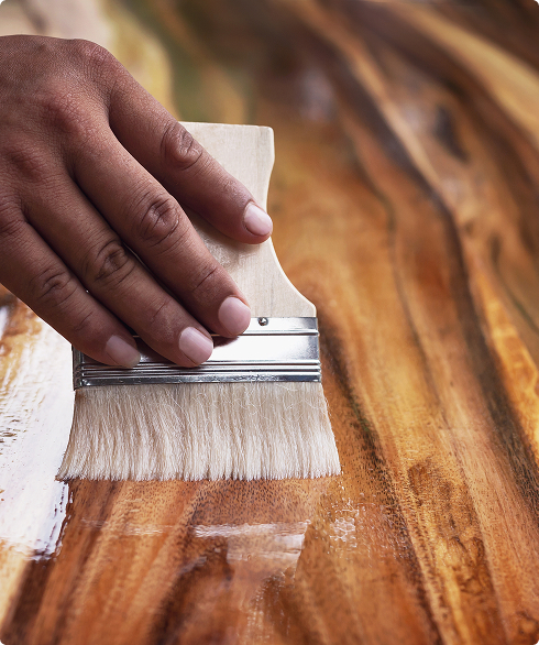 Wood coatings